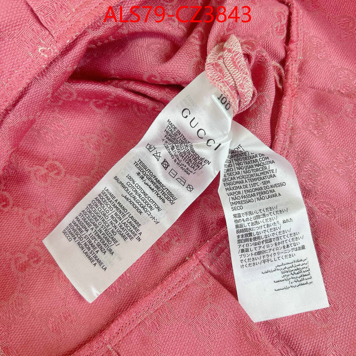 Kids clothing-Gucci practical and versatile replica designer ID: CZ3843 $: 79USD