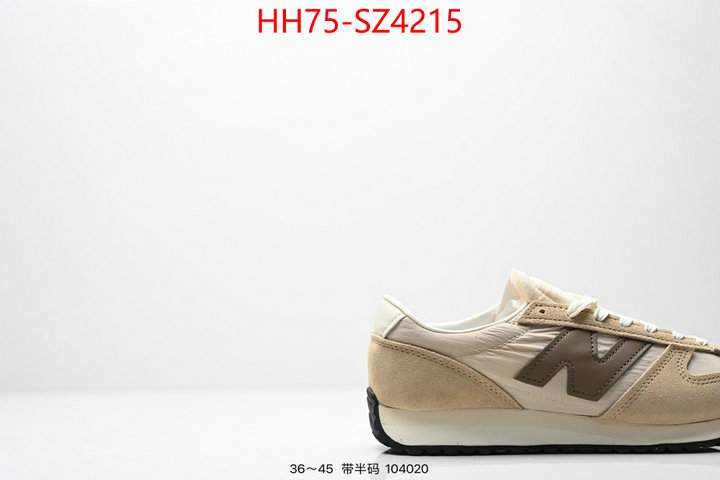 Men Shoes-New Balance where can you buy replica ID: SZ4215 $: 75USD