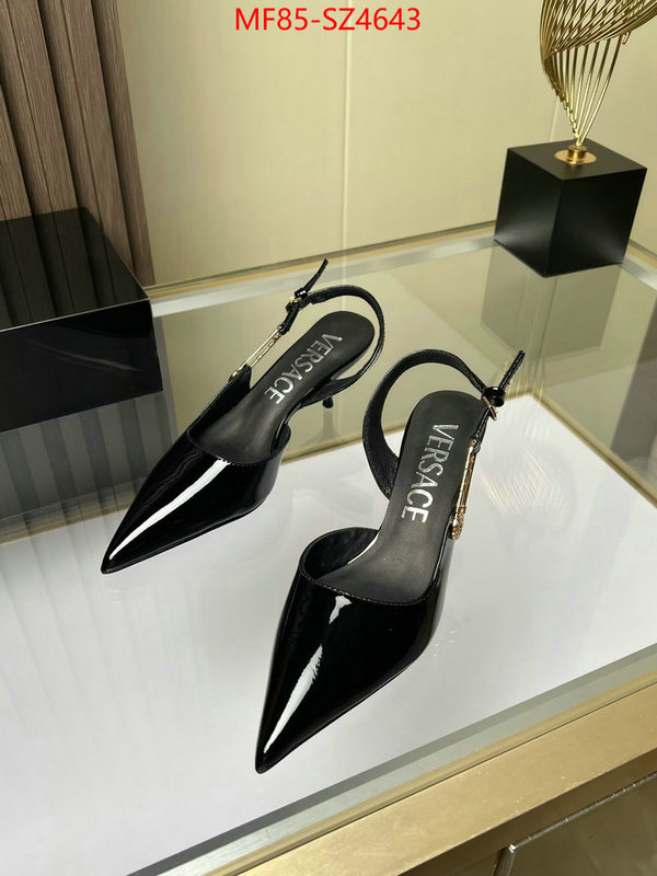 Women Shoes-Versace fake high quality ID: SZ4643 $: 85USD
