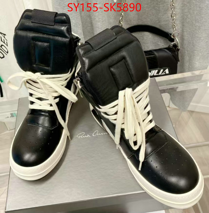 Men Shoes-RICK OWENS luxury fashion replica designers ID: SK5890 $: 155USD
