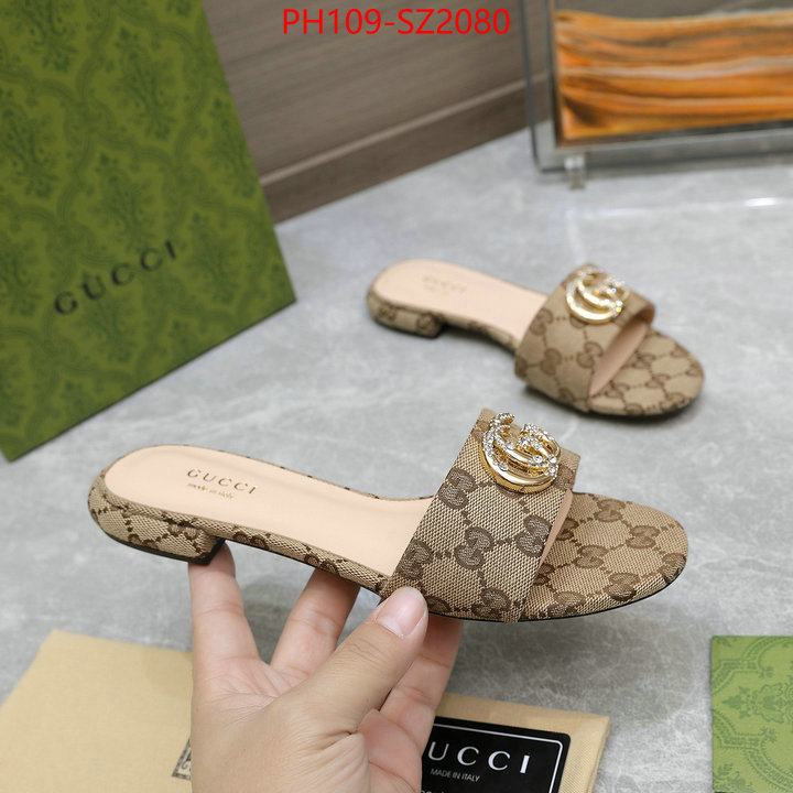 Women Shoes-Gucci what's the best to buy replica ID: SZ2080 $: 109USD