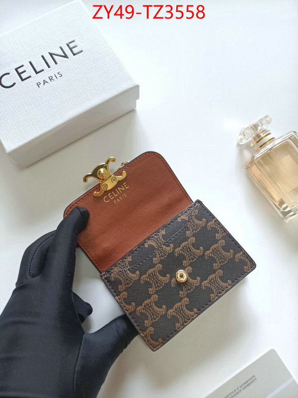 CELINE Bags(4A)-Wallet designer high replica ID: TZ3558 $: 49USD,