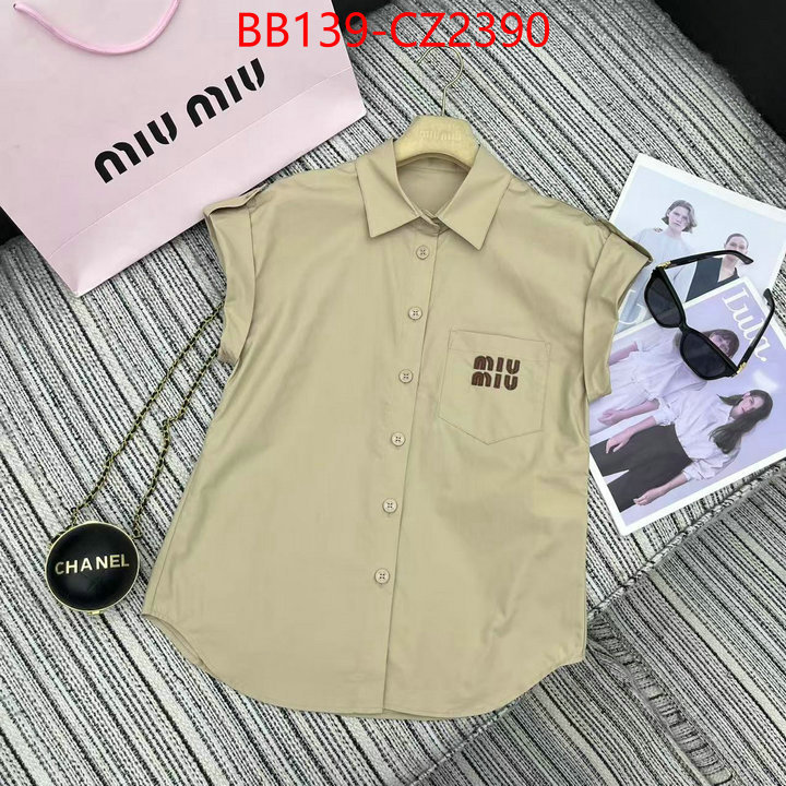 Clothing-MIU MIU buy the best high quality replica ID: CZ2390 $: 139USD