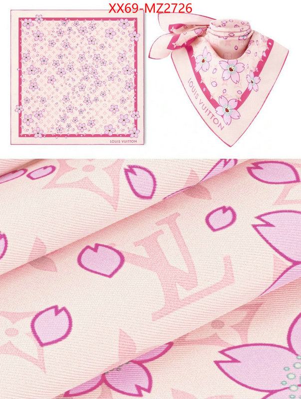 Scarf-LV designer replica ID: MZ2726 $: 69USD
