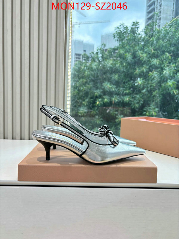 Women Shoes-Miu Miu 1:1 replica ID: SZ2046 $: 129USD