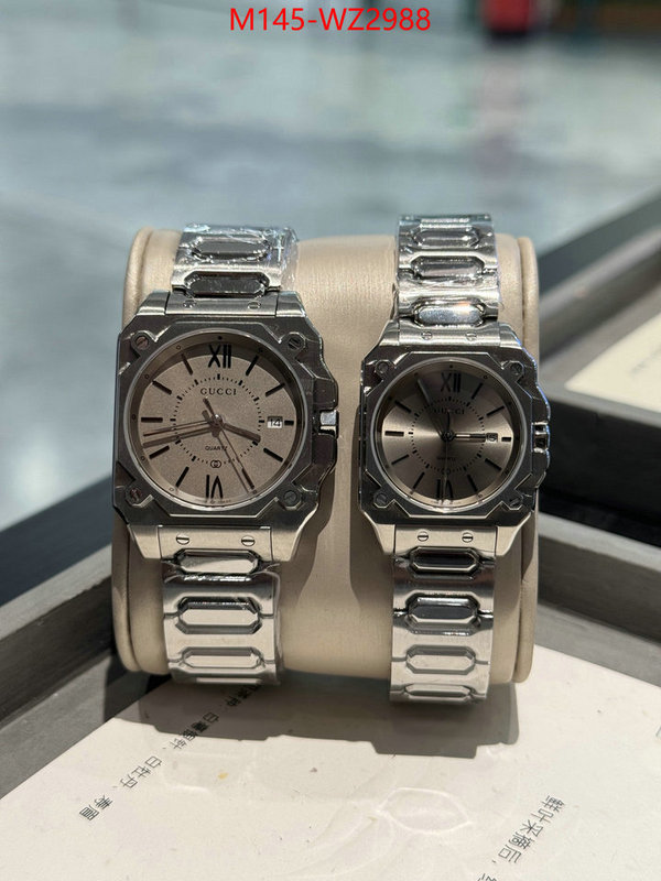 Watch(4A)-Gucci aaaaa+ quality replica ID: WZ2988 $: 145USD