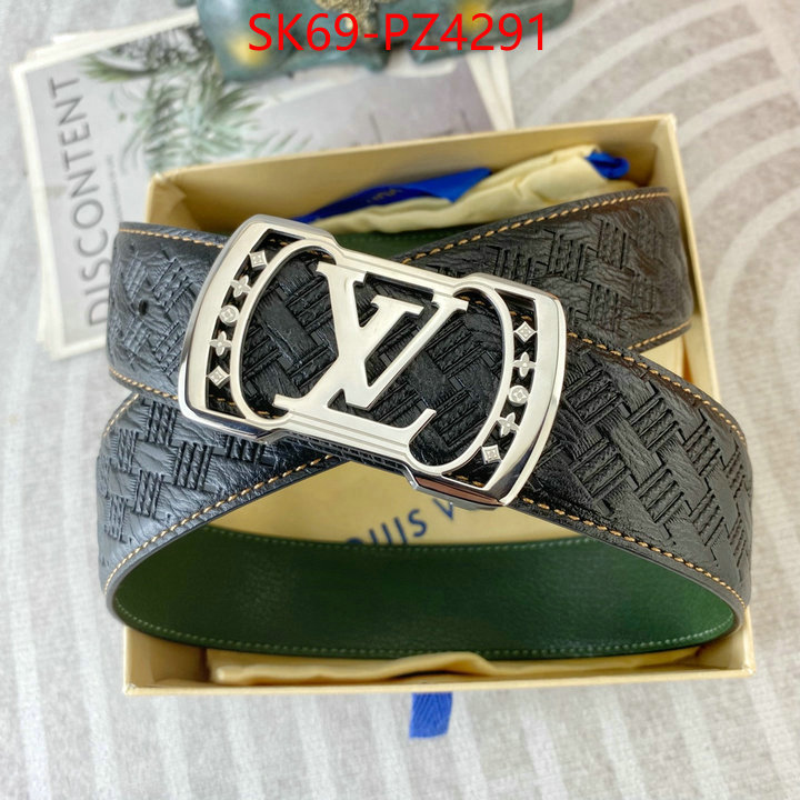 Belts-LV luxury fashion replica designers ID: PZ4291 $: 69USD