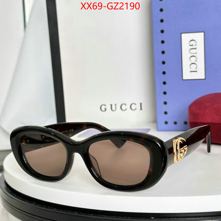 Glasses-Gucci replica 1:1 high quality ID: GZ2190 $: 69USD