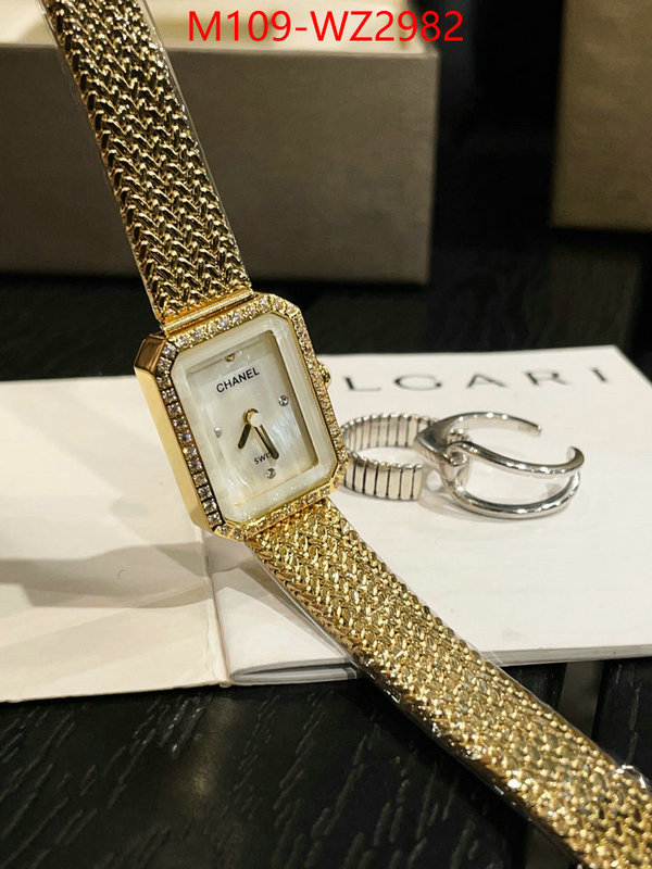 Watch(4A)-Chanel designer replica ID: WZ2982 $: 109USD