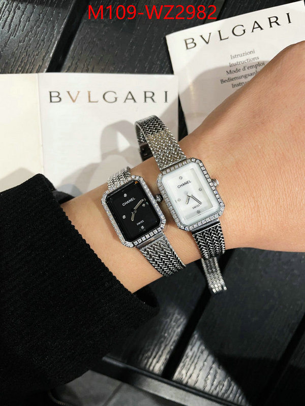 Watch(4A)-Chanel designer replica ID: WZ2982 $: 109USD
