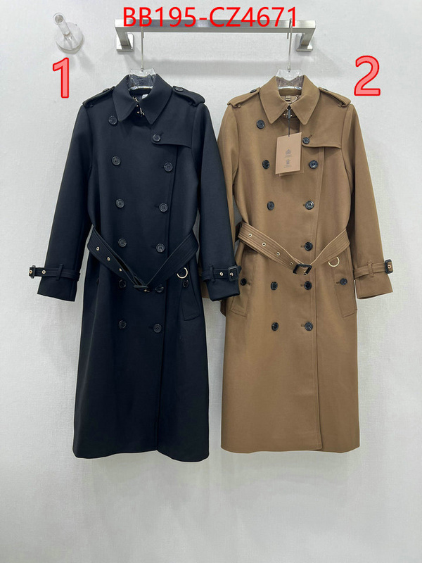 Clothing-Burberry buy best high-quality ID: CZ4671 $: 195USD