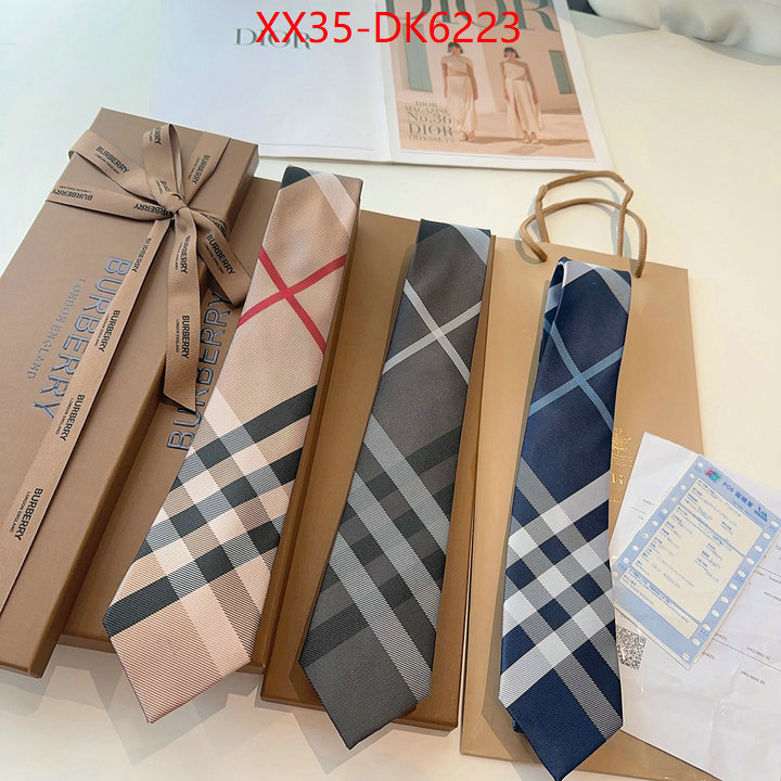 Ties-Burberry top sale ID: DK6223 $: 35USD