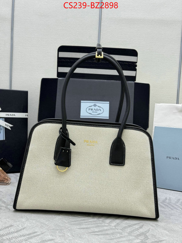 Prada Bags(TOP)-Handbag- luxury cheap replica ID: BZ2898 $: 239USD,