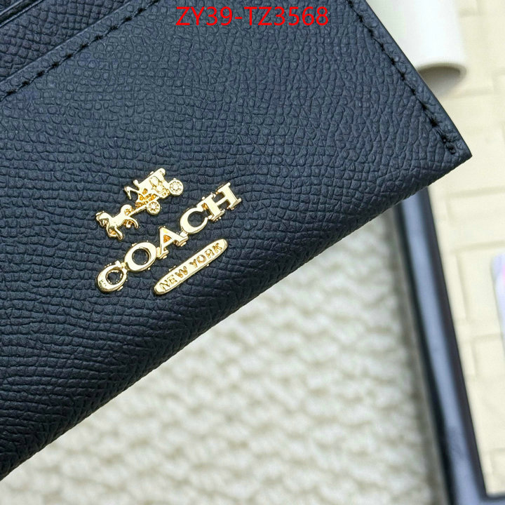 Coach Bags(4A)-Wallet high quality replica ID: TZ3568 $: 39USD,