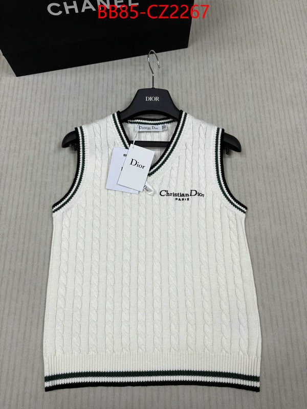 Clothing-Dior buy aaaaa cheap ID: CZ2267 $: 85USD