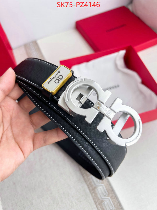 Belts-Ferragamo best quality fake ID: PZ4146 $: 75USD