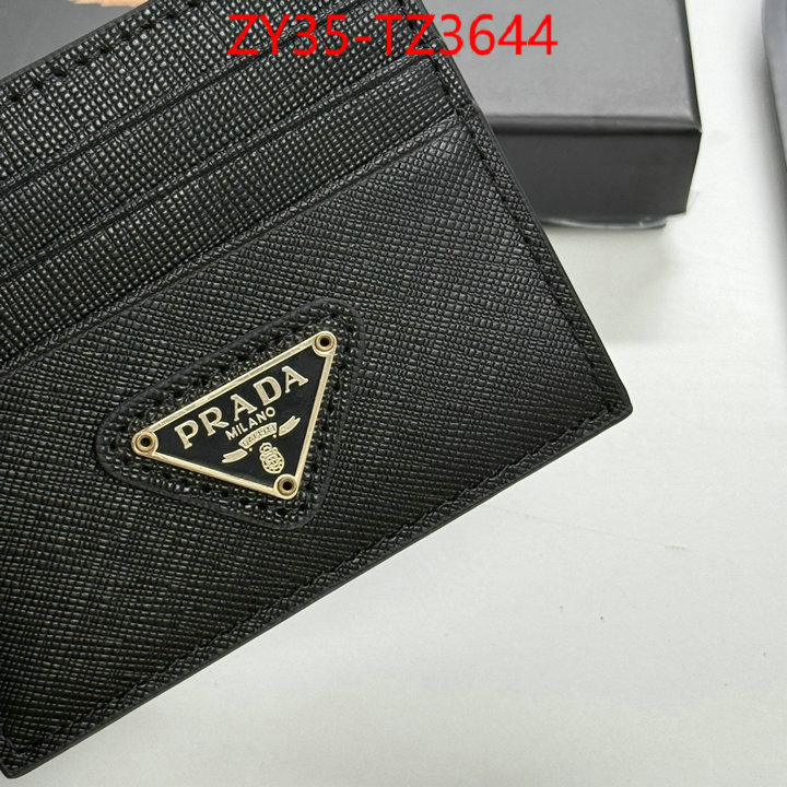 Prada Bags(4A)-Wallet wholesale ID: TZ3644 $: 35USD,