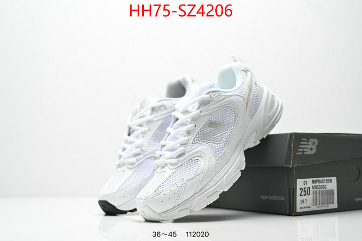 Women Shoes-New Balance top grade ID: SZ4206 $: 75USD