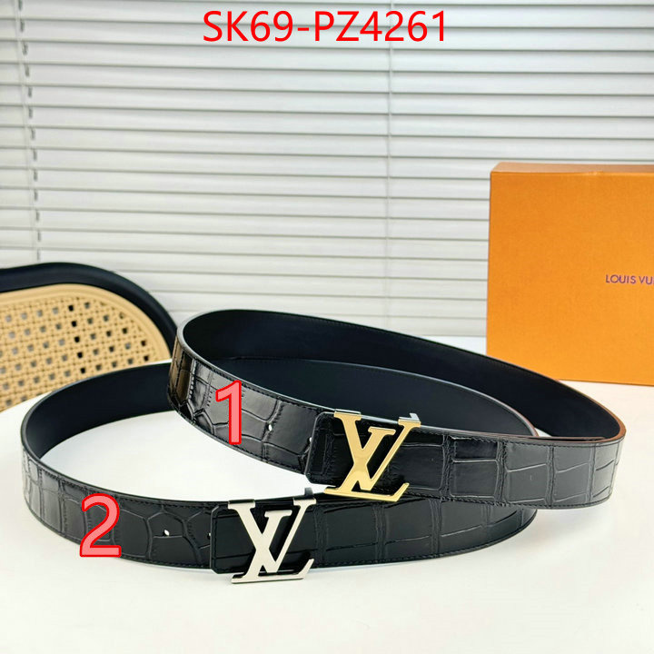 Belts-LV luxury 7 star replica ID: PZ4261 $: 69USD