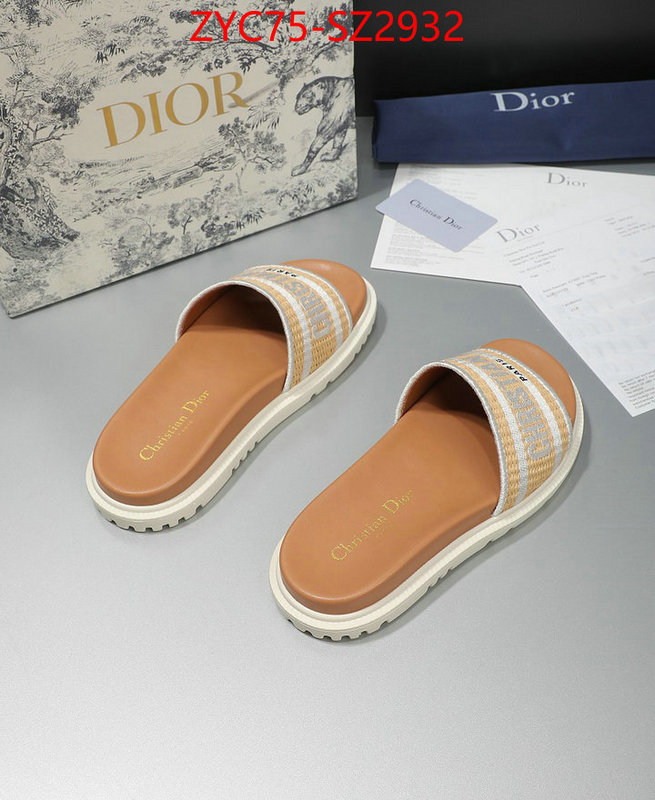 Women Shoes-Dior sellers online ID: SZ2932 $: 75USD