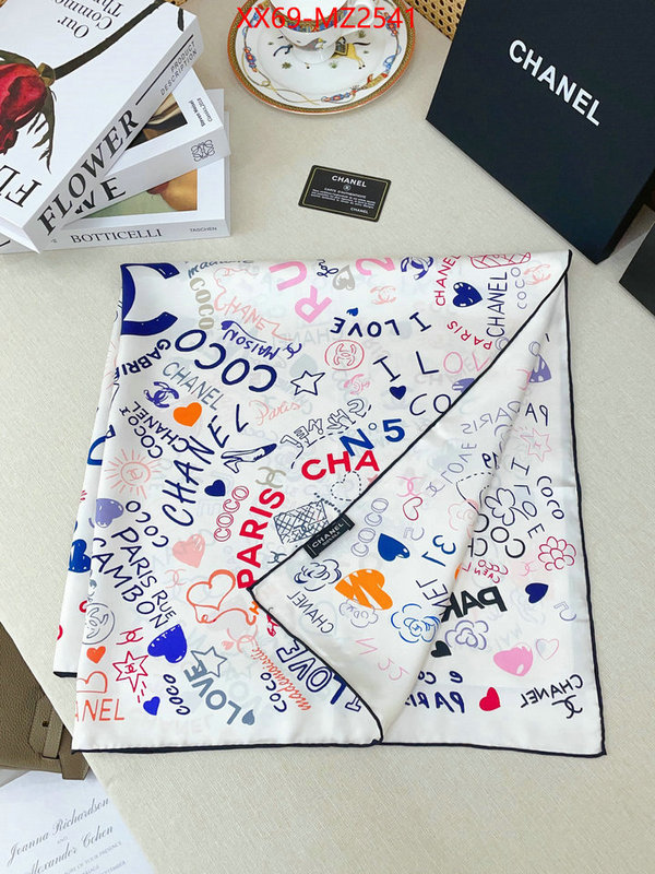 Scarf-Chanel designer wholesale replica ID: MZ2541 $: 69USD