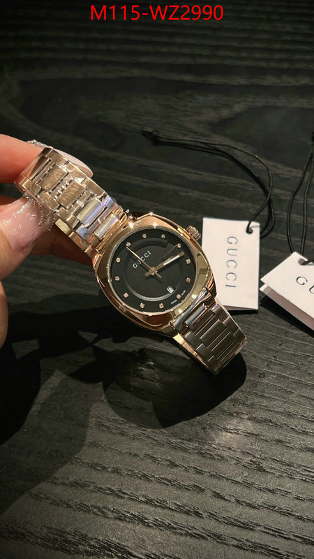 Watch(4A)-Gucci what 1:1 replica ID: WZ2990 $: 115USD