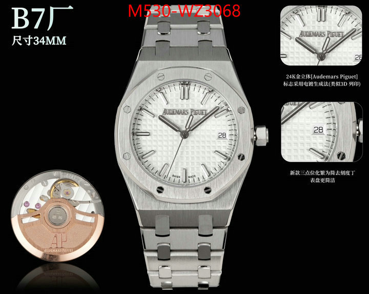 Watch(TOP)-Audemars Piguet luxury cheap replica ID: WZ3068 $: 530USD-shoes yupoo Watch(TOP)-Audemars Piguet luxury cheap replica ID: WZ3068 $: 530USD