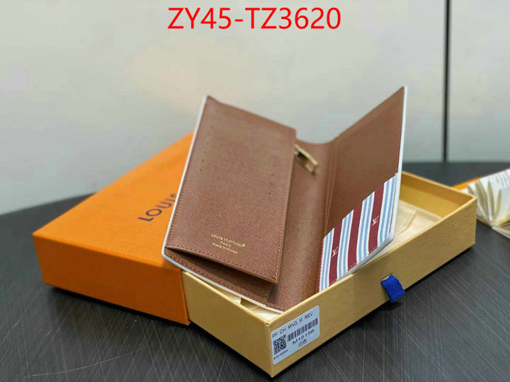 LV Bags(4A)-Wallet buy 2024 replica ID: TZ3620 $: 45USD,