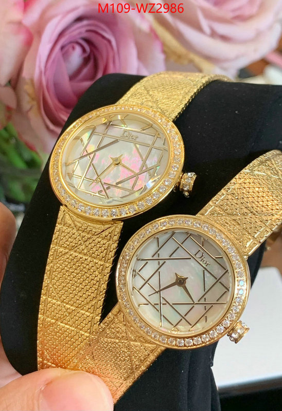 Watch(4A)-Dior quality aaaaa replica ID: WZ2986 $: 109USD