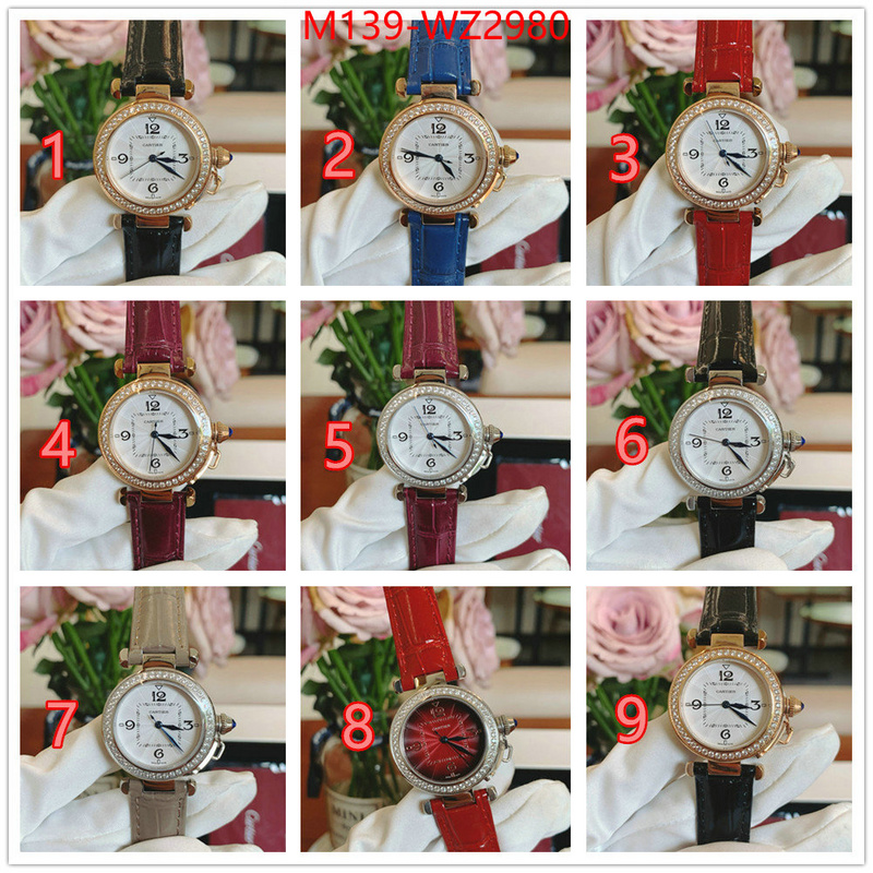 Watch(4A)-Cartier sellers online ID: WZ2980 $: 139USD