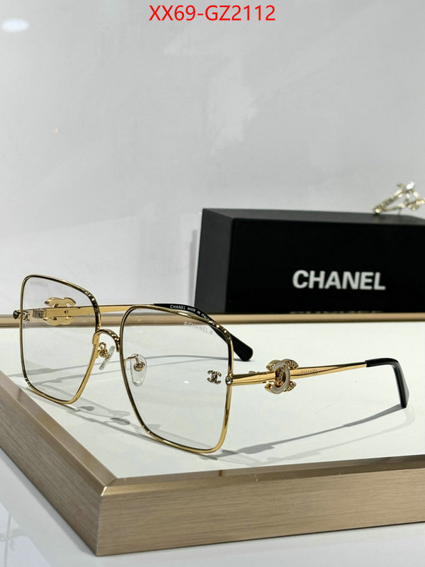Glasses-Chanel customize best quality replica ID: GZ2112 $: 69USD