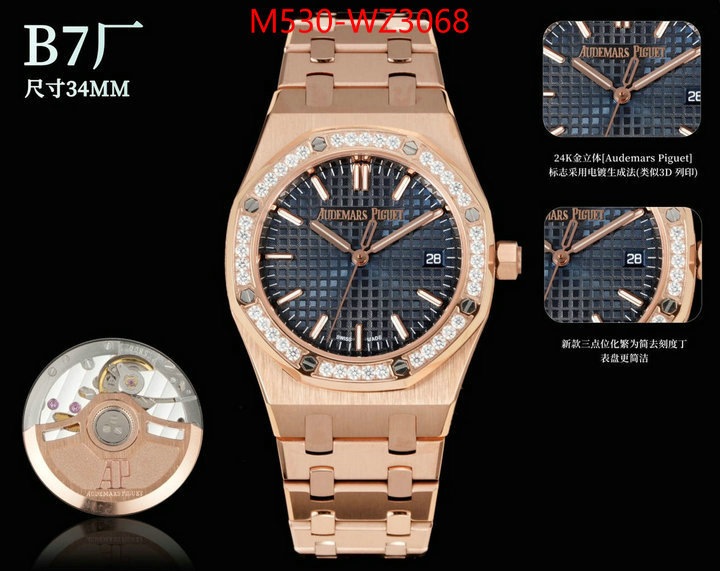 Watch(TOP)-Audemars Piguet luxury cheap replica ID: WZ3068 $: 530USD-shoes yupoo Watch(TOP)-Audemars Piguet luxury cheap replica ID: WZ3068 $: 530USD