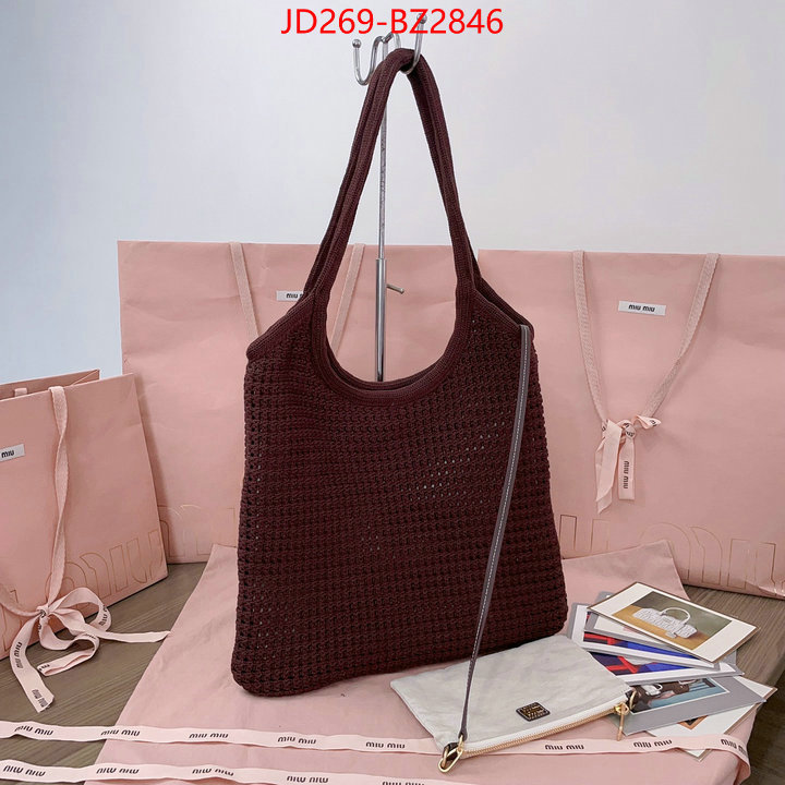 Miu Miu Bags(TOP)-Handbag- 7 star quality designer replica ID: BZ2846 $: 269USD,