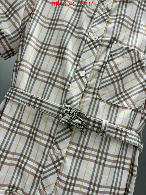 Clothing-Burberry sell online ID: CZ2234 $: 109USD
