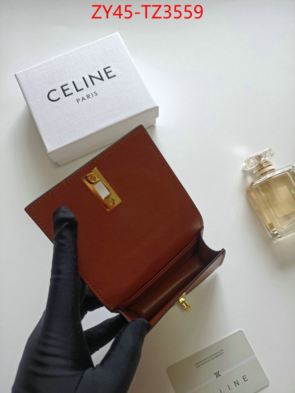 CELINE Bags(4A)-Wallet wholesale ID: TZ3559 $: 45USD,
