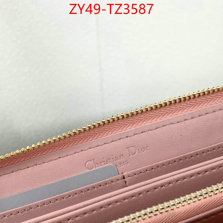 Dior Bags(4A)-Wallet- top quality replica ID: TZ3587 $: 49USD,