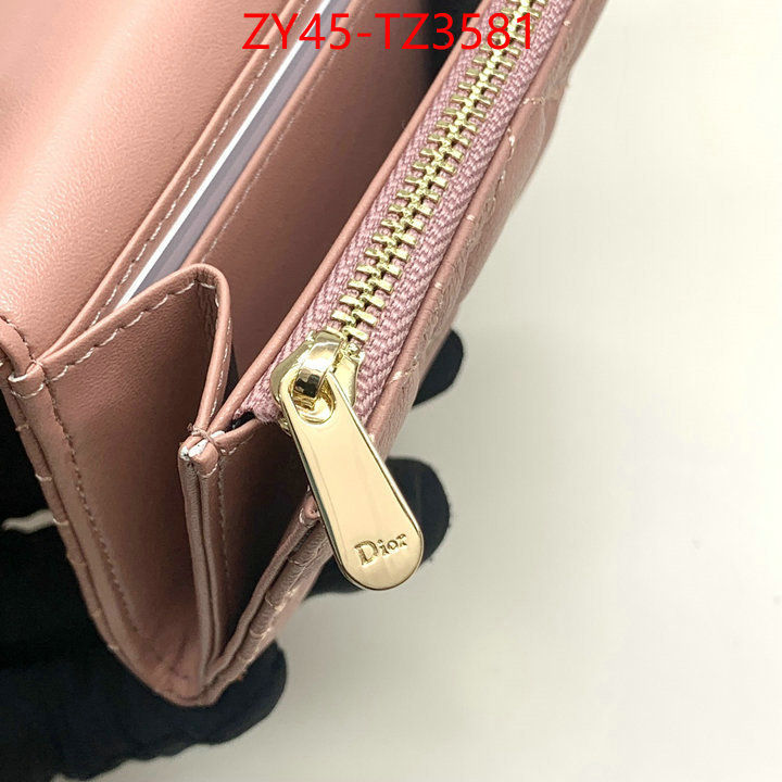 Dior Bags(4A)-Wallet- high quality aaaaa replica ID: TZ3581 $: 45USD,