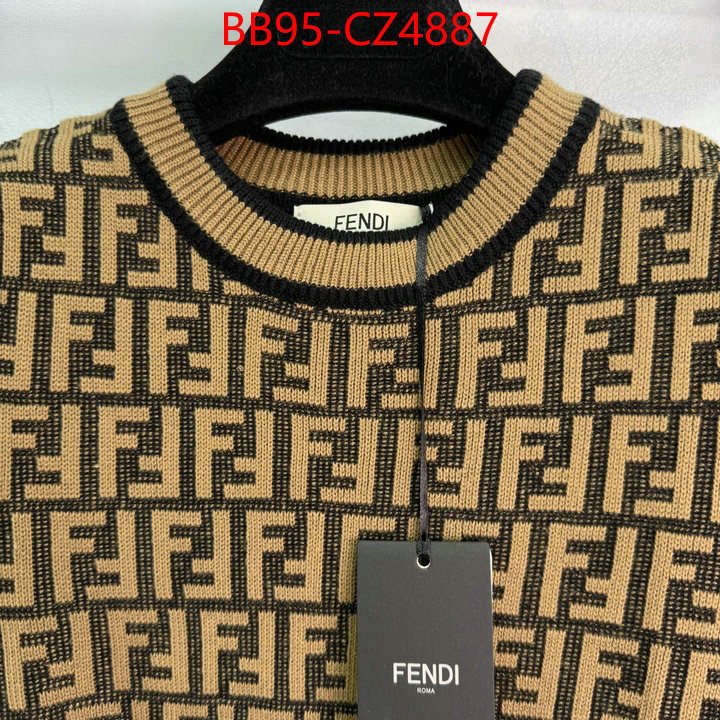 Clothing-Fendi sellers online ID: CZ4887 $: 95USD