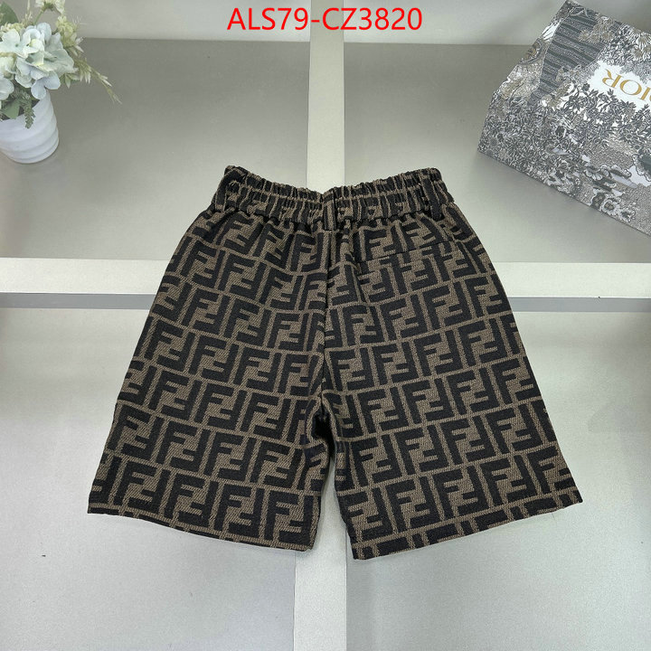 Kids clothing-Fendi highest quality replica ID: CZ3820 $: 79USD