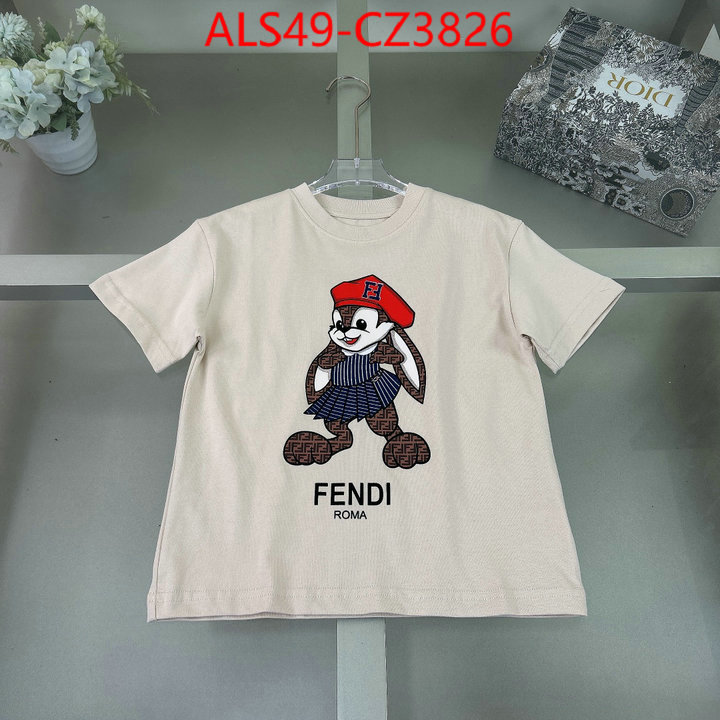 Kids clothing-Fendi 2024 aaaaa replica 1st copy ID: CZ3826 $: 49USD
