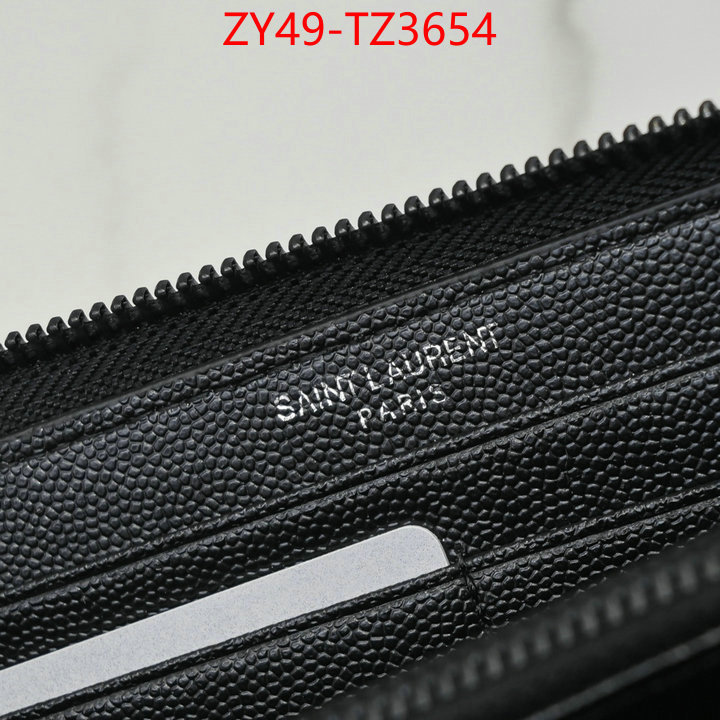 YSL Bags(4A)-Wallet- shop cheap high quality 1:1 replica ID: TZ3654 $: 49USD,