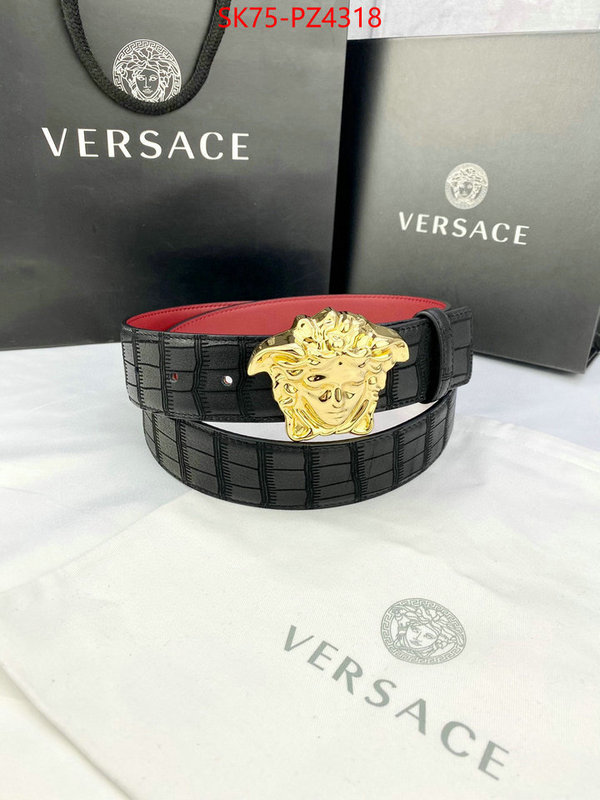 Belts-Versace top sale ID: PZ4318 $: 75USD