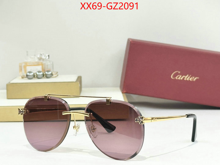 Glasses-Cartier first copy ID: GZ2091 $: 69USD