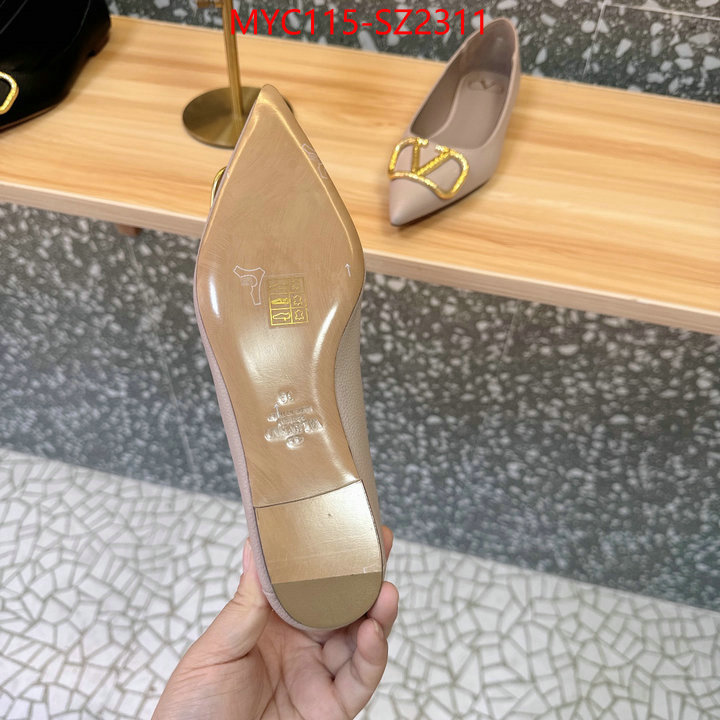 Women Shoes-Valentino aaaaa quality replica ID: SZ2311 $: 115USD