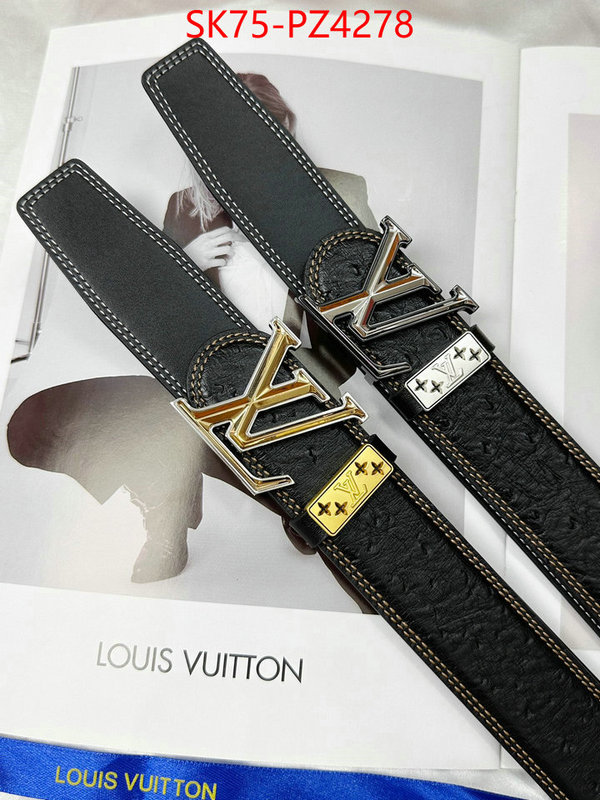 Belts-LV high-end designer ID: PZ4278 $: 75USD
