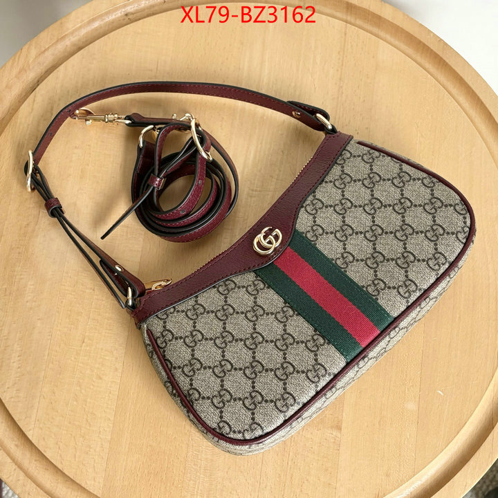 Gucci Bags(4A)-Crossbody- top quality designer replica ID: BZ3162 $: 79USD,