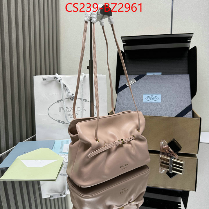 Prada Bags(TOP)-Crossbody- 7 star ID: BZ2961 $: 239USD,