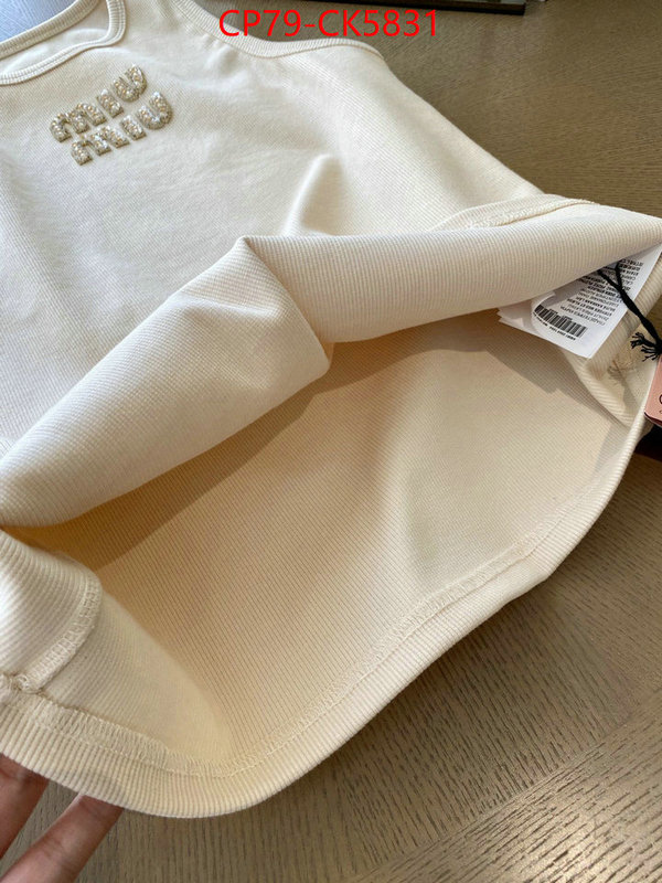 Clothing-MIU MIU cheap high quality replica ID: CK5831 $: 79USD