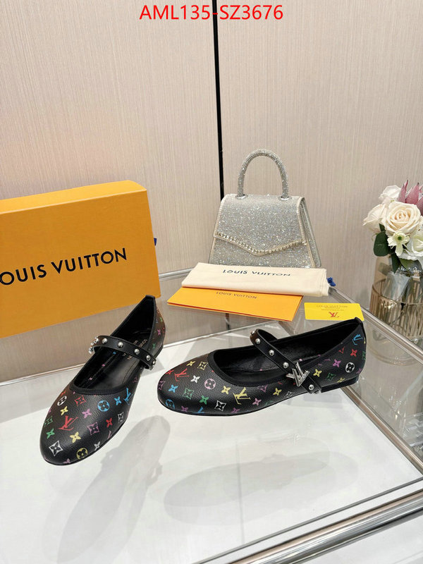 Women Shoes-LV 1:1 replica wholesale ID: SZ3676 $: 135USD