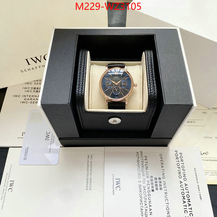 Watch(TOP)-IWC where to buy the best replica ID: WZ3105 $: 229USD